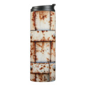 錆びた金属壁 タンブラー (回転左)