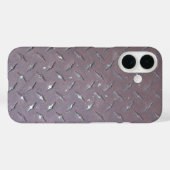 錆びた金属縞板 Case-Mate iPhoneケース (裏面 (横))