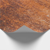 錆びた金属背景 ラッピングペーパー (角)