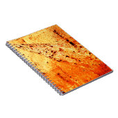 錆びた金属表面要約、加齢、ホームデコール、bu ノートブック (右側)