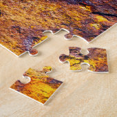 錆びた金属表面 ジグソーパズル (側面)