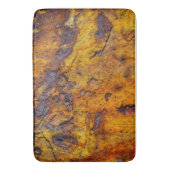 錆びた金属表面 バスマット (正面縦)