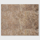 錆びた金属表面 ラッピングペーパー (フラット)