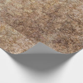 錆びた金属表面 ラッピングペーパー (角)