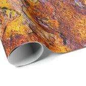 錆びた金属表面 ラッピングペーパー (ロールコーナー)