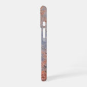 錆びた金属製電話ケース iPhone 16ケース (左側面)