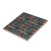 錆びた鉄金属 タイル (側面)