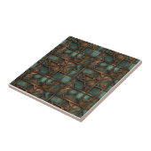 錆びた鉄金属 タイル (側面)