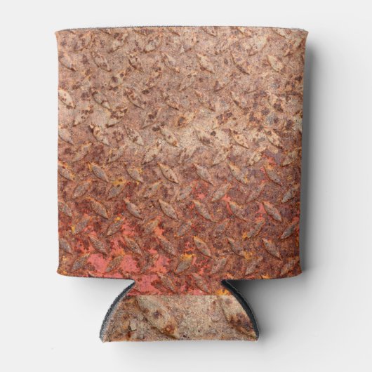 錆びた鋼のプレート、グランギーの金属のテクスチャ。 缶クーラー (正面)