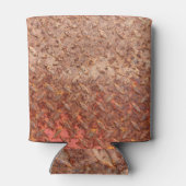 錆びた鋼のプレート、グランギーの金属のテクスチャ。 缶クーラー (裏面)