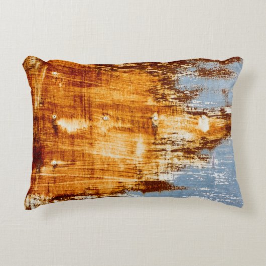 錆びた鋼板のテクスチャ背景 アクセントクッション (正面)