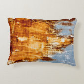 錆びた鋼板のテクスチャ背景 アクセントクッション (裏面)