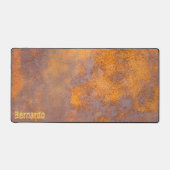 錆びた鋼 デスクマット (正面)