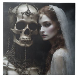 錆びた鎖に鎖で縛られたこの閉じ込めた悪魔的な花嫁 タイル