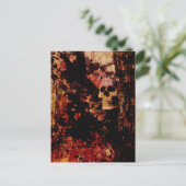 錆びた頭蓋骨 ポストカード (スタンド正面)