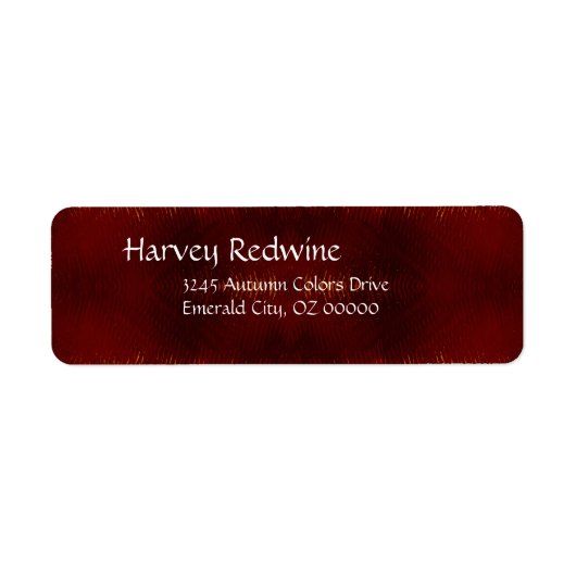 錆びる時期 ラベル (正面)