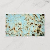 錆びる 名刺 (裏面)