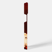 錆びアートカッコいいおもしろいユニーク iPhoneケース (右側面)