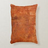 錆びグランジた金属テクスチャさびた腐食とo アクセントクッション (正面(垂直))