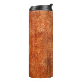 錆びグランジた金属テクスチャさびた腐食とo タンブラー (回転左)