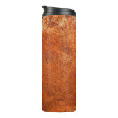 錆びグランジた金属テクスチャさびた腐食とo タンブラー (回転右)