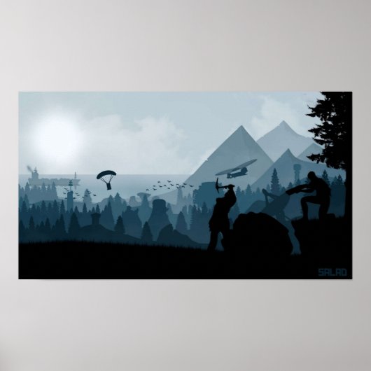 錆びゲームエアドロップとマイニングゲーム ポスター (正面)