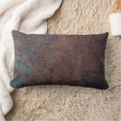 錆びフェイクた金属装飾用クッション ランバークッション (ブランケット)