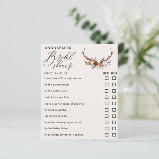 錆びフローラ素朴なブライダルシャワー誰がゲームと言った (スタンド正面)