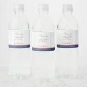 錆び我々の小さなチャンプベースボールエイジ誕生日 ペットボトルラベル (ボトル)