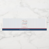 錆び我々の小さなチャンプベースボールエイジ誕生日 ペットボトルラベル (シングルラベル)