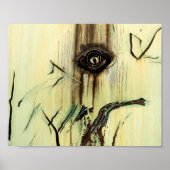 錆び抽象芸術アーカッコいいトおもしろいユニーク ポスター (正面)