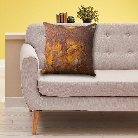 錆び素晴らした鉄 クッション