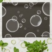 錆び色の泡キッチンタオルホームデコール キッチンタオル (折り畳み)