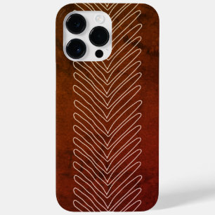 錆び茶色のモダン部族のアフリカの矢印 Case-Mate iPhone 14 PRO MAXケース