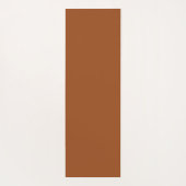 錆び茶色のヨガパーソナライズされたマット ヨガマット (裏面)