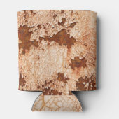 錆び質感：風化した表面背景。 缶クーラー (裏面)