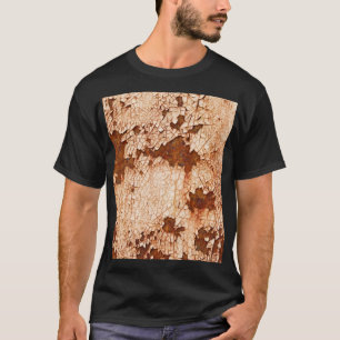 錆び質感:風化した表面背景。 Tシャツ