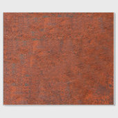 錆び錆び錆びた鉄の金属だけ ラッピングペーパー (フラット)