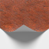 錆び錆び錆びた鉄の金属だけ ラッピングペーパー (角)