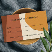 錆イエロークラフトモダン抽象芸術アートアポイントメント 名刺