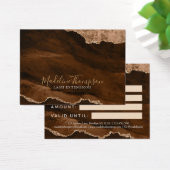 錆エレガントび金ゴールド瑪瑙のギフト券 (デスク)