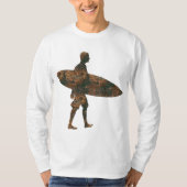 錆サーフィン長袖Tシャツ Tシャツ (正面)
