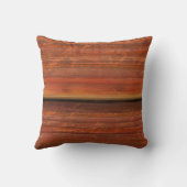 錆トーン素朴水平線装飾用クッション クッション (裏面)