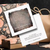 錆モダンイヤリング表示カード スクエア名刺