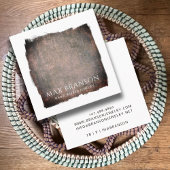 錆モダンイヤリング表示カード スクエア名刺