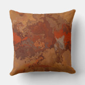 錆抽象芸術6 クッション (裏面)