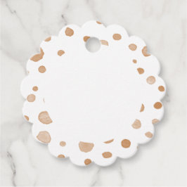 錆紙吹雪水色ドットメッセージカード フェイバータグ