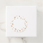 錆紙吹雪水色ドットメッセージカード フェイバータグ (インサイチュ)