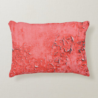 錆鉄壁の背景絵を描ヴィンテージのテクスチャ アクセントクッション