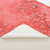 錆鉄壁の背景絵を描ヴィンテージのテクスチャ シェルパブランケット (3/4)